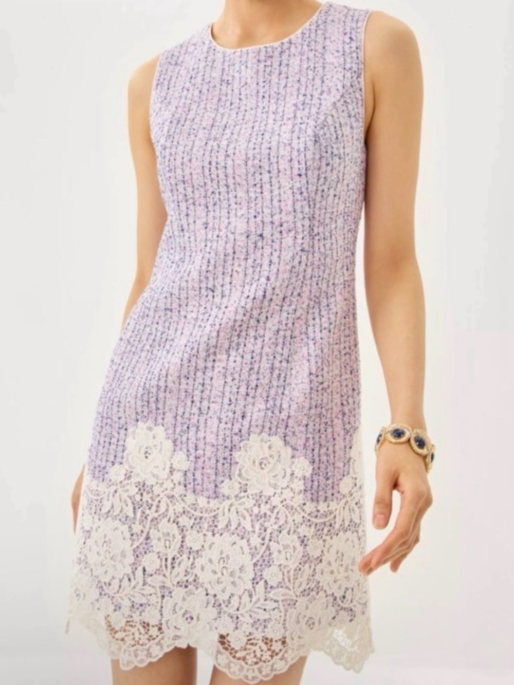 NWT Lilly Pulitzer 16 Sharone Boucle Dress “Pink Bliss Blushing Boucle” ✨💲318